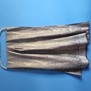 Gold brocade scarf
